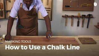 How to Use a Chalk Line  Woodworking