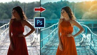 How To Make Professional Portrait Photography  Photoshop Tutorial