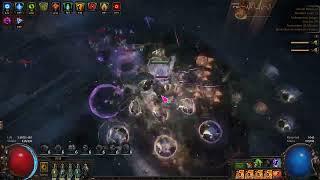 Path of Exile 3.17 Simulacrum wave 30 - Forbidden Rite self cast