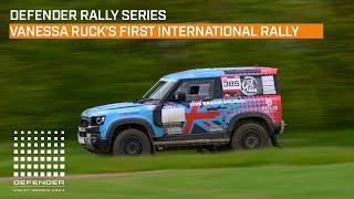 Vanessa Rucks First International Rally Event - Defender Rally Series