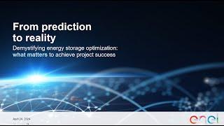 From prediction to reality Demystifying energy storage optimization