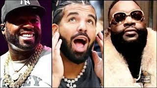 50 Cent DESTROYS Rick Ross + Drake REACTS To CANADA SCUFFLE‼️