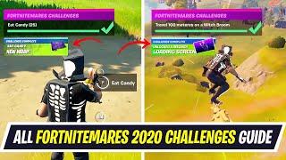 All Fortnitemares 2020 Challenges guide in Fortnite 1-3 Chapter 2 Season 4