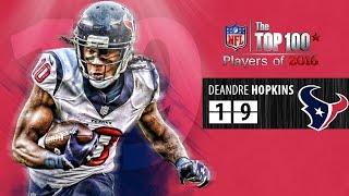 #19 DeAndre Hopkins WR Texans  Top 100 NFL Players of 2016