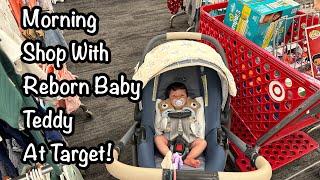 Shop With Reborn Baby Teddy At Target TONS OF SALES