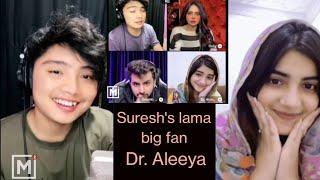 Suresh lama with his magical voice  Dr.Aleeya big fan TikTok live  #pakistan #nepal #song