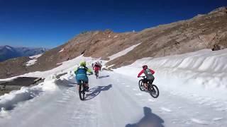 Dağ Buzul İniş Bisiklet Yarışı Aksiyon ve Bol Kaza MEGAVALANCHE 2019