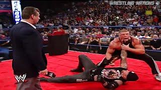 Undertaker and Brock Lesnar Thrilling Segment WWE Smackdown