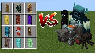 All Minecraft SHIELDS vs Minecraft Mobs