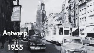 Antwerp in 1955 - Rare film footage from the past