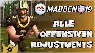 OFFENSIVE EINSTELLUNGEN IN MADDEN 19 TUTORIAL  Madden 19 Tipps