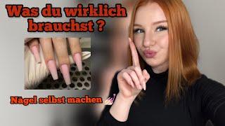 Alles was du brauchst um dir Gel Nägel zu machen   Cherry Nails 