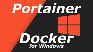 Docker mit Portainer managen - Windows HowTo