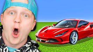 Minecraft But I Bought a Real Ferrari