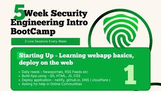 Class 1 of Week 1 - 5 Week CyberSecurity BootCamp - SecureMyOrg