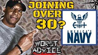 The WORST ADVICE if Joining the Navy after 30 - Watch BEFORE Joining #Deckplatetone