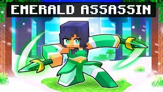 Becoming the EMERALD ASSASSIN in Minecraft