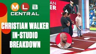 Christian Walker talks hitting in-studio