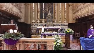 2021 12 19 Holy Mass celebrated in Sinhala fourth Sunday in Advent Season at San Lorenzo church Bres