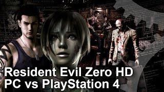 Resident Evil Zero HD PC vs PS4 Graphics Comparison