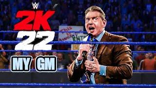 WWE 2K22 PS5 MY GM  The General Manager Mode concept  Fan Made