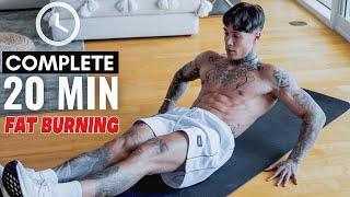 Complete 20 Min Fat Burning Workout  No Equipment Needed