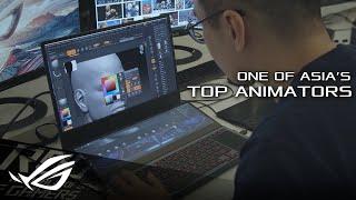 A Day in the Life of One of Asia’s Top Animators - ROG Zephyrus Duo 15  ROG