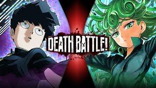 Mob VS Tatsumaki Mob Psycho 100 VS One Punch Man  DEATH BATTLE