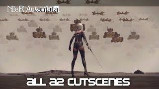 Nier Automata All A2 Cutscenes