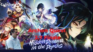 Genshin Impact 2 7 archon quest finale reaction  Genshin Impact indonesia