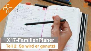 X17  Familien-Planer-Paket Wie ich den Famlienplaner nutze