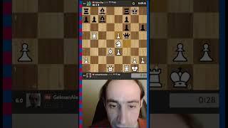 НУ ТЫ ДАЕШЬ  ШУРА ГЕЛЬМАН #шахматы #chess #shorts