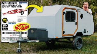 The $500 Trailer Makeover From Harbor Freight to Luxury Teardrop Camper  EP17