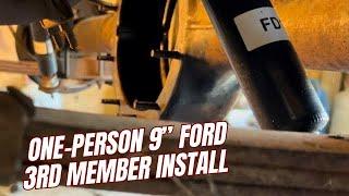 One-person 9” Ford 3rd Member Install