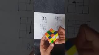 How to solve unsolved 3 by 3 Rubiks cube #cube #trick