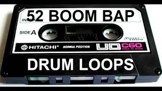 52 BOOM BAP DRUM LOOPS