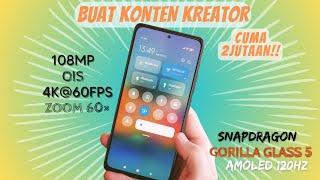 7 Hp 2 jutaan Konten Kreator 108Mp Ois Snapdragon Amoled 120hz Zoom 60x