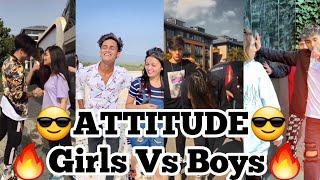Girls Attitude Tiktok Video New Trending Reels Tiktok VideoViral Couple Nice Video