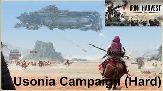 Iron Harvest - Dieselpunk-RTS - Usonia Campaign Hard - No commentary gameplay