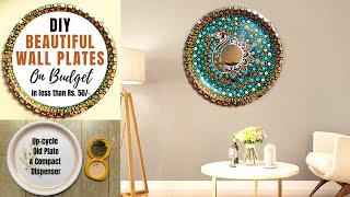 Peeki Pops  DIY Wall Plates  DIY on Budget  Plate Decoration  Wall Decoration  Home Decor  DIY