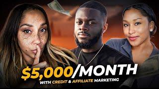 Make $5000 A Month With Credit & Social media