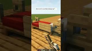 Minecraft How to build better Beds  #shorts