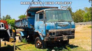 RARE FINDS RUSTY HINO PROJECT Rescuing Abandoned Classics From Car Auction  RESTORED PART1