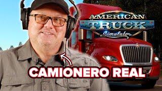 Camionero real juega American Truck Simulator