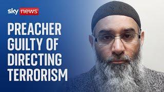 Islamist preacher Anjem Choudary found guilty of directing a terrorist organisation