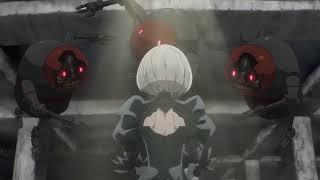 2B vs. Cannibal Machines Nier Automata Ver. 1.1a Ep 11