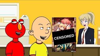 Caillou and Elmo get Grounded on Summer Vacation