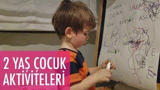 2 Yaş Çocuklar için 7 Aktivite  Acemi Anne