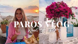 PAROS GREECE TRAVEL VLOG  What to do?