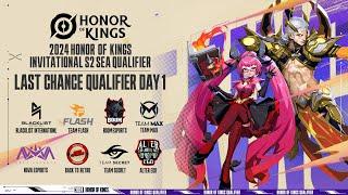 HOK Invitational Season 2 SEA Last Chance Qualifier - LCQ Day 1 - Honor of Kings Indonesia